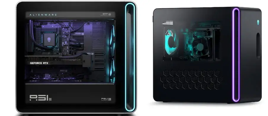 Dell Launches Alienware Area-51 and Aurora Gaming Desktops with Latest Intel and NVIDIA Hardware