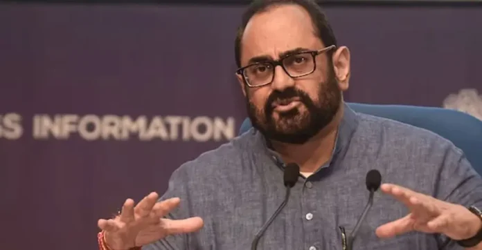 AI Will Reshape Work and Talent, But Students Should See Opportunity, Says Rajeev Chandrashekhar