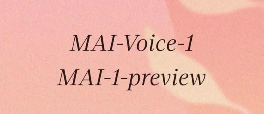 Microsoft AI Unveils MAI-Voice-1 and MAI-1-preview, Its First In-House Models to Power Copilot