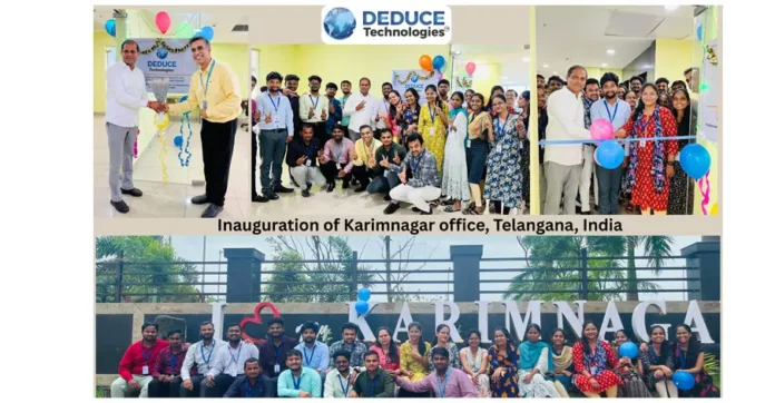 Deduce Technologies Expands Regional Footprint with New Office in Karimnagar, Telangana