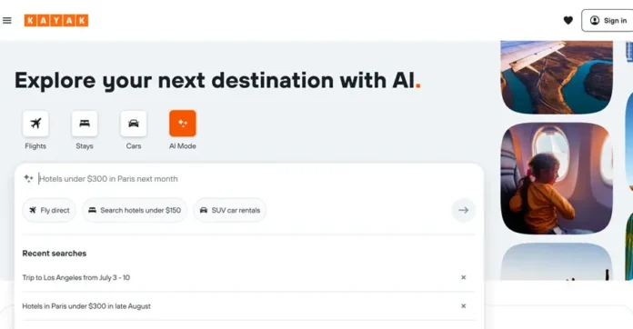 Kayak Launches “AI Mode” to Revolutionize Travel Planning with ChatGPT Integration