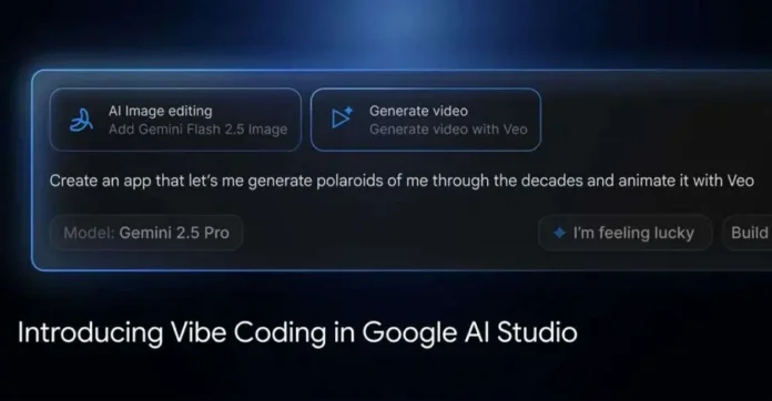 Feature-image Google Brings ‘Vibe Coding’ to AI Studio, Enabling Developers to Build Apps Through Natural Language