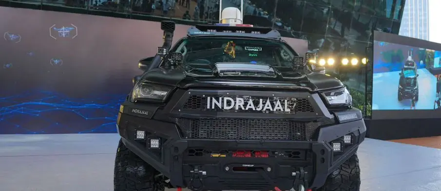 Indrajaal Unveils India’s First Mobile AI-Enabled Anti-Drone Patrol Vehicle, Transforming Border Security
