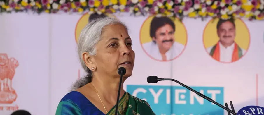 Nirmala Sitharaman Inaugurates AI-Powered Rural Skill Hub at Pedamynavanilanka