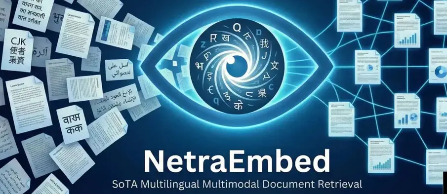 CognitiveLab Unveils NetraEmbed, Revolutionizing Multilingual Multimodal Document AI