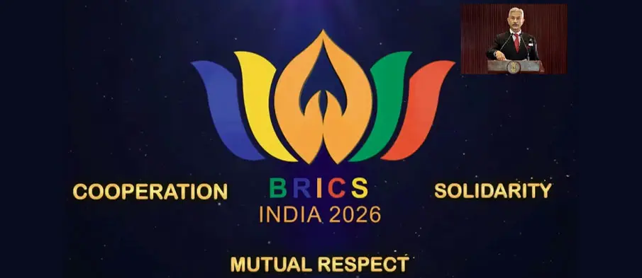 India Unveils BRICS 2026 Logo and Website as Jaishankar Flags People-Centric Chairmanship