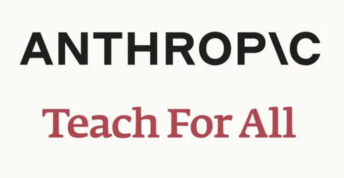 Anthropic Partners with Teach For All to Scale AI Literacy for Educators Across 63 Countries